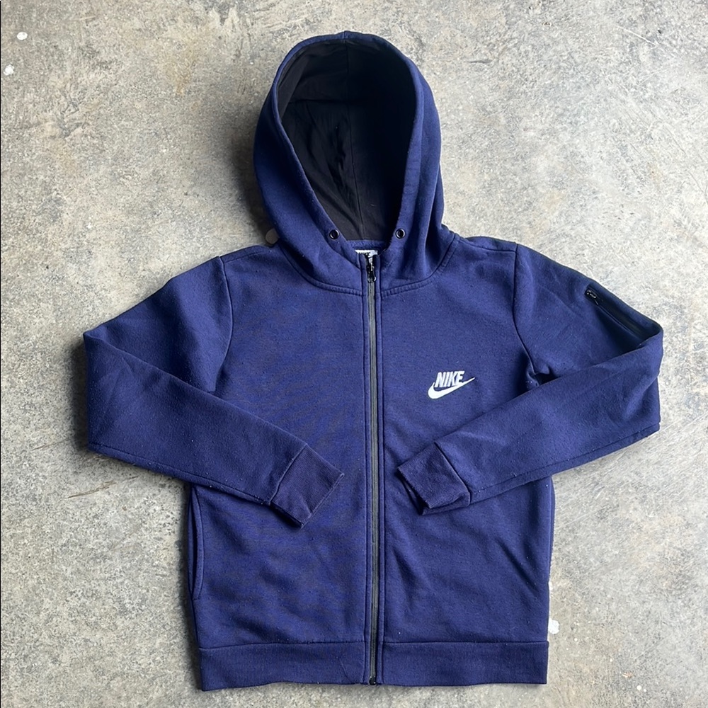 Blue Nike Hoodie mens small
